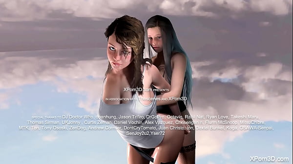 Anime 3D Porn Hentai SFM Big Tits Busty Lesbian Girls Fucking TEASER