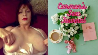Granny Carmen Angel in: Black Widow’s Masturbatory Blacking