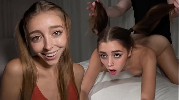 MANHANDLED BY HER ROOMMATE – Desperate Spanish Teen Fucked Like Meat